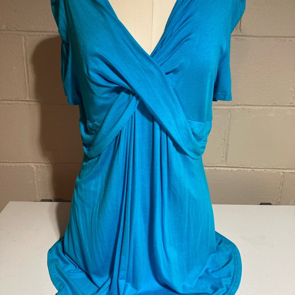 NWOT Vibrant Blue 1X Taboo Top